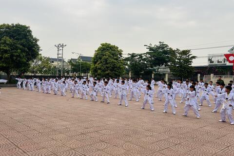 Lớp võ miễn phí đồng hành cùng tuổi trẻ An Nông