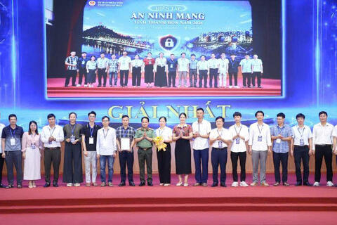Bế mạc và trao giải Diễn tập thực chiến bảo đảm an toàn thông tin mạng trên địa bàn tỉnh Thanh Hoá năm 2026