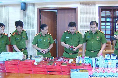 Công an Thanh Hóa triệt phá đường dây sản xuất, buôn bán thuốc An Cung và mỹ phẩm nhập ngoại giả lớn nhất từ trước đến nay