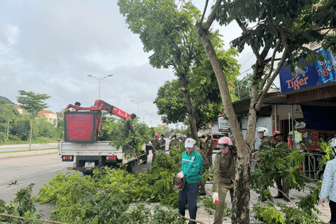 Công an phường Nghi Sơn tiếp tục tăng cường công tác thiết lập trật tự đô thị, trật tự công cộng trên địa bàn