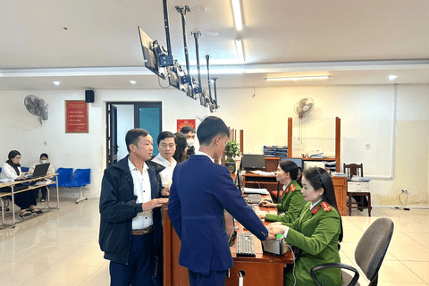 Thông báo địa điểm và thời gian cấp Căn cước, tài khoản định danh điện tử cho Công dân trên địa bàn tỉnh Thanh Hoá trong dịp Tết Dương lịch năm 2026