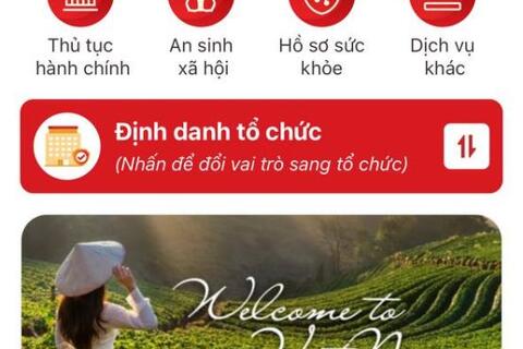 HƯỚNG DẪN ĐĂNG KÝ ĐỊNH DANH TỔ CHỨC