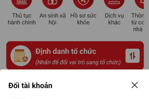 HƯỚNG DẪN CẬP NHẬT THÔNG TIN TỔ CHỨC