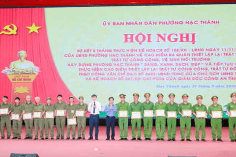 Thanh Hóa: Chuyển biến rõ nét sau cao điểm thiết lập lại trật tự công cộng, trật tự đô thị