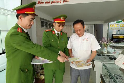 Tăng cường công tác tuyên truyền về PCCC và CNCH trên địa bàn xã Hoằng Hóa