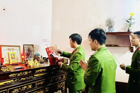 Phòng Cảnh sát PCCC và CNCH triển khai nhiều hoạt động nghĩa tình nhân dịp Tết Nguyên đán Bính Ngọ 2026