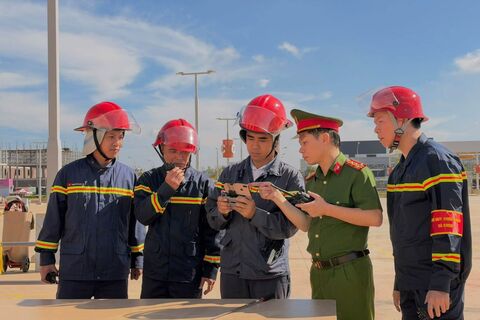 Hợp luyện diễn tập phương án chữa cháy và cứu nạn cứu hộ quy mô cấp tỉnh năm 2026