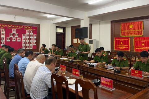 Hội nghị Sơ kết 1 năm thực hiện công tác phối hợp kiểm tra về PCCC trên địa bàn tỉnh Thanh Hóa