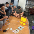Phòng Cảnh sát Hình sự triệt phá sới đánh bạc bắt giữ 09 đối tượng, thu giữ hơn 140 triệu đồng