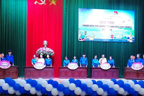 Vĩnh Lộc tổ chức Hội thi thanh niên học đường với an toàn giao thông