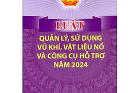Những vấn đề cần quan tâm khi Luật Quản lý, sử dụng vũ khí, vật liệu nổ và công cụ hỗ trợ có hiệu lực thi hành từ ngày 01/10/205