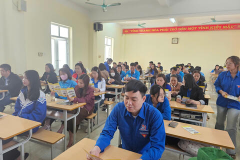 Tập huấn kiến thức về Luật trật tự, an toàn giao thông đường bộ và các kỹ năng khi tham gia giao thông