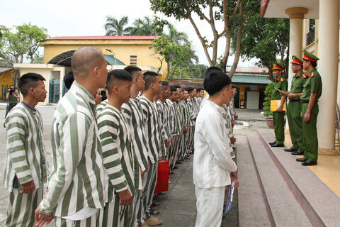 Công an tỉnh Thanh Hóa bảo đảm an toàn công tác tạm giữ, tạm giam