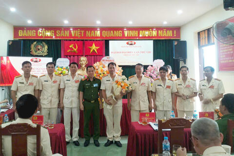 Đảng bộ Trại tạm giam Công an tỉnh tổ chức Đại hội Đảng nhiệm kì 2025 - 2030