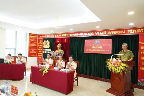 Đại hội Đảng bộ Phòng công tác chính trị: Nâng cao chất lượng, hiệu quả công tác, phát huy tinh thần đoàn kết, thi đua hoàn thành xuất sắc nhiệm vụ