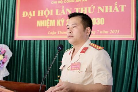 Trung tá Lữ Văn Xiêm - Người giữ lửa bình yên trên vùng cao Luận Thành