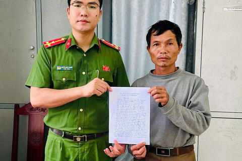 Công an xã Ngọc Trạo hết lòng vì Nhân dân phục vụ