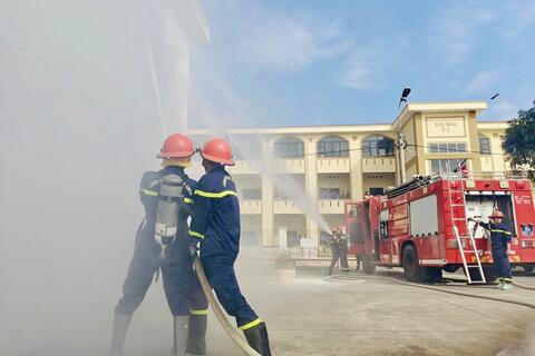 Nâng cao hiệu quả công tác phối hợp chữa cháy và CNCH tại các cơ sở cai nghiện ma tuý