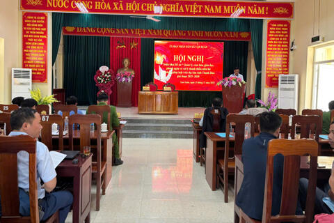 Xã Vạn Xuân tổ chức Hội nghị triển khai Đề án quản lý, cảm hoá, giáo dục, phòng ngừa và xử lý thanh thiếu niên hư vi phạm pháp luật