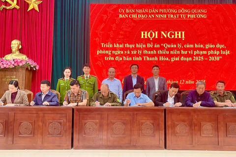 Tăng cường quản lý, giáo dục thanh thiếu niên phòng ngừa vi phạm pháp luật