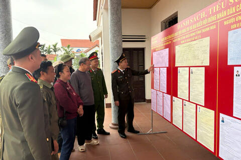 Phát huy khối đại đoàn kết, bảo đảm an ninh Ngày hội bầu cử tại địa bàn Công giáo