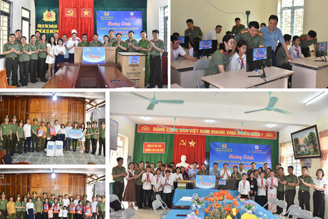 Phòng Tổ chức cán bộ: Lan toả yêu thương qua chương trình Chung tay vì cơ sở - Vì thế hệ trẻ - Vì cuộc sống bình yên và hạnh phúc của Nhân dân tại xã Nhi Sơn