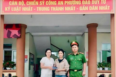 Nhanh chóng tìm lại tài sản cho người dân - Hình ảnh đẹp giữa đời thường