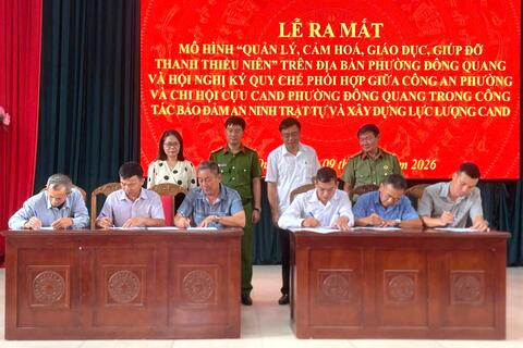 Ra mắt mô hình quản lý, giáo dục thanh thiếu niên: Giải pháp từ cơ sở