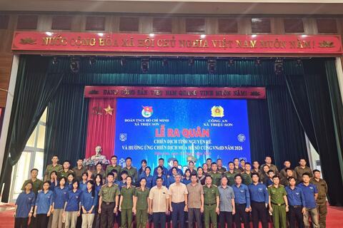 Xã Triệu Sơn phát động Chiến dịch "Mùa hè số cùng VNeID" năm 2026 - Chung tay xây dựng công dân số, xã hội số