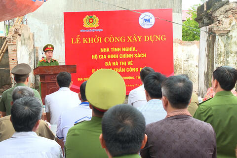 Khởi công xây dựng Nhà tình nghĩa cho vợ liệt sĩ: Món quà tri ân được dựng lên từ nghĩa tình.