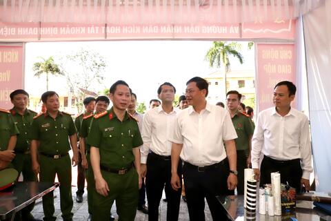 Xã Vĩnh Lộc: Sôi nổi Ngày hội “Toàn dân bảo vệ an ninh Tổ quốc”