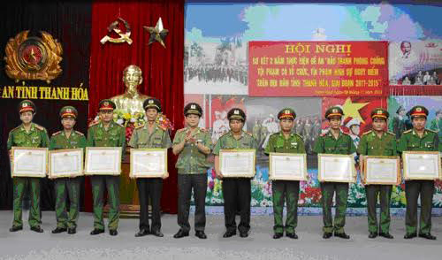 Sự kiện số 51: Đấu tranh phòng, chống tội phạm hoạt động có tổ chức trên địa bàn tỉnh Thanh Hóa