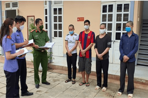 Phối hợp trong hoạt động tố tụng hình sự; quản lý, thi hành án hình sự khi không tổ chức Công an cấp huyện