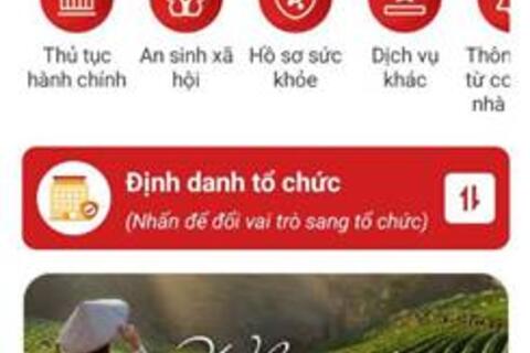 HƯỚNG DẪN ĐỔI VAI TRÒ TRÊN TÀI KHOẢN ĐỊNH DANH TỔ CHỨC