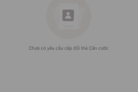 HƯỚNG DẪN THỰC HIỆN THỦ TỤC DỊCH VỤ CÔNG CẤP ĐỔI THẺ CĂN CƯỚC DO SẮP XẾP ĐƠN VỊ HÀNH CHÍNH