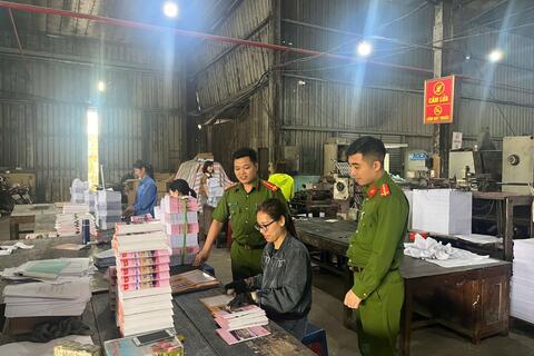 Tăng cường tuyên truyền, hướng dẫn, kiểm tra pháp luật đối với các cơ sở kinh doanh dịch vụ in góp phần bảo đảm an ninh trật tự bầu cử đại biểu Quốc hội khóa XVI và Hội đồng nhân dân các cấp nhiệm kỳ 2026 – 2031 trên địa bàn tỉnh Thanh Hóa