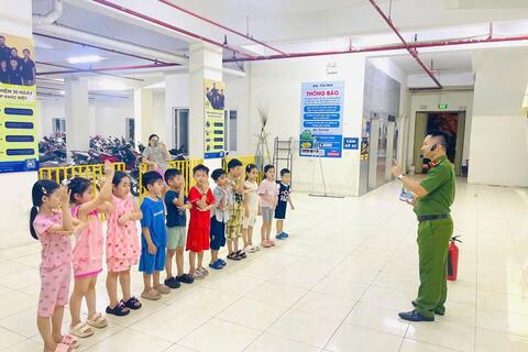 Tuyên truyền kỹ năng PCCC cho cư dân tại các chung cư trên địa bàn TP. Thanh Hóa