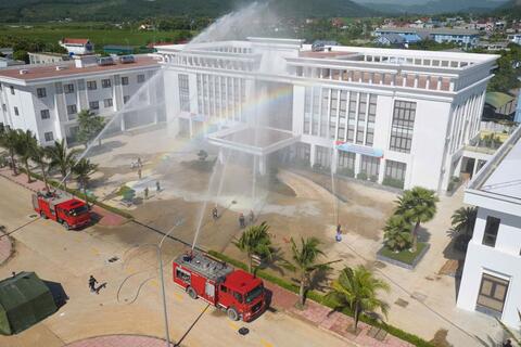 Thực tập Phương án chữa cháy và cứu nạn cứu hộ tại Văn phòng Công ty PTSC Thanh Hóa