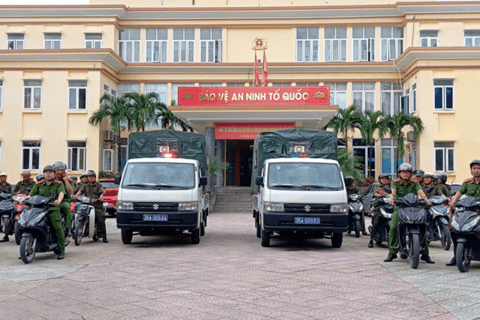 Công an tỉnh Thanh Hóa đồng loạt ra quân thực hiện cao điểm tấn công, trấn áp tội phạm, bảo đảm an ninh, trật tự phục vụ Đại hội Đảng các cấp và các sự kiện chính trị trọng đại
