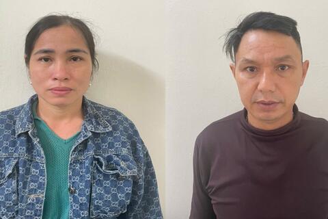 Khởi tố 2 vợ chồng lừa đảo chiếm đoạt tài sản dưới hình thức chơi hụi, họ